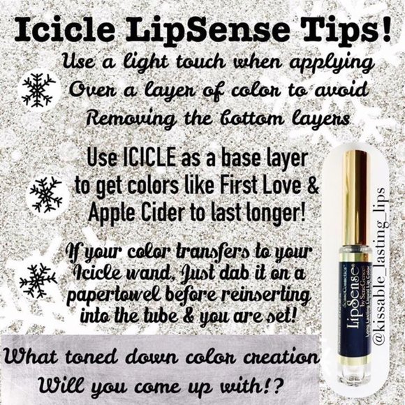 Icicle Lipsense - Picture 3 of 3